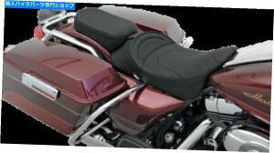 シート ドラッグスペシャルナロー - マイルドステッチソロリア/ピリオンシート0801-0469 Drag Specialties Narrow - Mild Stitch Solo Rear/Pillion Seat 0801-0469