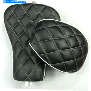 V[g 2010-2015n[[XL1200X X48 x 72 Custom Driver Pssenger Diamond Stitch Seat For 2010-2015 Harley XL1200X X48 X72