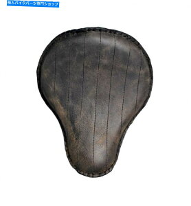 "�V�[�g La Rosa Bad Ass 16 ""�\���V�[�g�f�p�ȃu���b�NTuk N���[���`���b�p�[�{�o�[ LA ROSA BAD ASS 16"" SOLO SEAT RUSTIC BLACK TUK N ROLL CHOPPER BOBBER"