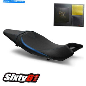 V[g XYLSV650WF2016-2019 2020NCgubNu[C_[tg Suzuki SV650 Seat Cover with Gel 2016-2019 2020 Luimoto Black Blue Rider Front