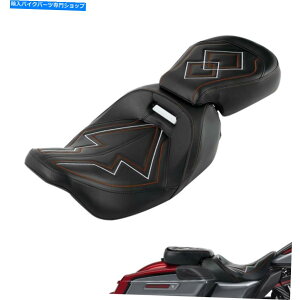 V[g n[[c[OCVO Road Street Electra Glide 09-21 Driver Passenger Seat Fit For Harley Touring CVO Road Street Electra Glide 09-21