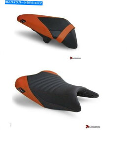 V[g E400 2018-2019 Luimoto OrangẽC_[qȃJo[ Rider & Passenger Seat Covers for KAWASAKI NINJA 400 2018-2019 LUIMOTO ORANGE