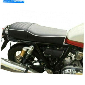V[g CGtB[hC^[Zv^[650JX^ChU[bgc[OV[gzCgz Royal Enfield Interceptor 650 Custom Made Leatherette Touring Seat White piping