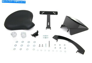 V[g }EgLbgtubNU[\V[gAtBbgn[[ - _rbh\I[goCf Black Leather Solo Seat With Mount Kit,fits Harley-Davidson motorcycle models