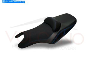 シート Fit Yamaha T-Max 2008-2011火山デザインシートカバーダークブルーY004D67 Fit Yamaha T-Max 2008-2011 Volcano Design Seat Cover Dark Blue Y004D67