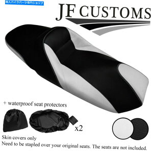 V[g }n}WFXeByp 250 97-04V[gJo[+ 2x WSP WHITE & BLACK VINYL CUSTOM FOR YAMAHA MAJESTY YP 250 97-04 SEAT COVER+2X WSP