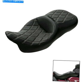 シート 運転者ライダーの助手席の座席フィットharley cvo street道路グライド09-21 2018 2019 Driver Rider Passenger Seat Fit For Harley CVO Street Road Glide 09-21 2018 2019