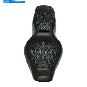 V[g n[[[hLOs[X2AbvoCNKV[gNbVU[ For Harley Road King One-Piece 2-UP Motorcycle Comfortable Seat Cushion Leather