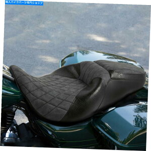 V[g ^]ȍȃtBbĝ߂̃n[[c[OXg[g[hOChCVOJX^09-21 Driver Passenger Seat Fit For Harley Touring Street Road Glide CVO Custom 09-21