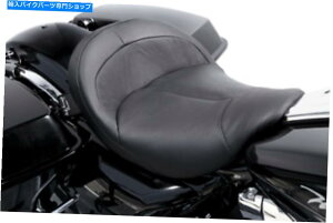 V[g 08-19n[[c[OFlhx̂߂̃_j[O[U[rj[\V[g Danny Gray Leather Vinyl Black BigIST Solo Seat for 08-19 Harley Touring FLHX
