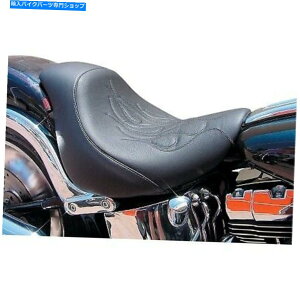 V[g _j[O[ - 20-701DS02 - ̃\V[gAXeb`n[[ - _rbh\\tC Danny Gray - 20-701DS02 - Weekday Solo Seat, Flame Stitch Harley-Davidson Softai