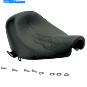 V[g 2008-11n[[\tgFXCW / Ĉ߂̃_j[O[t[̃̕\V[g Danny Gray Flame Weekday Solo Seat for 2008-11 Harley Softail FXCW/C