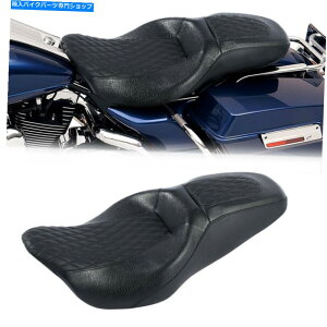V[g n[[c[O[hLOt2009-2021 20 Driver Passenger Seat Two Up Fit For Harley Touring Road King FLHR 2009-2021 20