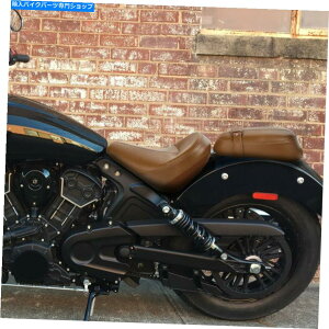 V[g ChXJEg606-2021̂߂̍̉F̃tghCo[qV[gtBbg Desert Tan Front Driver & Passenger Seat Fit For Indian Scout Sixty 2016-2021
