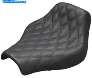シート 18-20ハーレーFXBB Street BobのためのSADDlemen 818-30-002LS Renegade LS Solo Seat Saddlemen 818-30-002LS For 18-20 Harley FXBB Street Bob