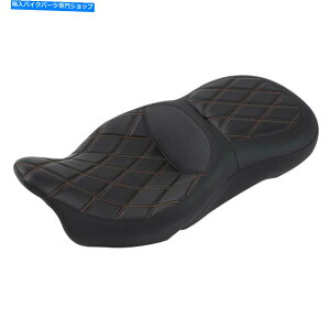 V[g ^]ȗqsIV[gtBbgCVO[hOCh2009-2021 Driver Passenger Pillion Seat Fit For Harley Touring CVO Road Glide 2009-2021
