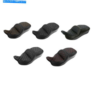 V[g ^]҃C_[qubNV[gtBbgn[[c[OElectra Glide 09-21 18 Driver Rider Passenger Black Seat Fit For Harley Touring Electra Glide 09-21 18