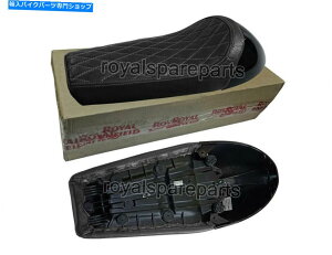 V[g {vCGtB[hGTC^[Zv^[650 D7VOV[gubNJE Genuine Leather Royal Enfield GT & Interceptor 650 D7 Single Seat & Black Cowl