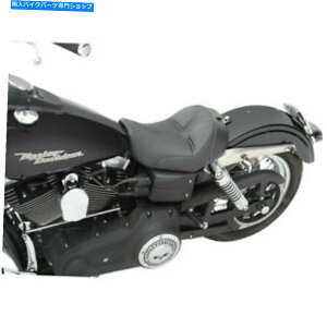 V[g Saddlemen DominatorhCo[\V[gW / Backrest Slot 2006-17n[[_Cif Saddlemen Dominator Driver Solo Seat w/ Backrest Slot 2006-17 Harley Dyna Models