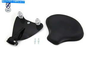 V[g 1957X^CU[ubN\V[gW /}EgLbgXL 2010-UP 1957 STYLE LEATHER BLACK SOLO SEAT W/ MOUNT KIT XL 2010-UP