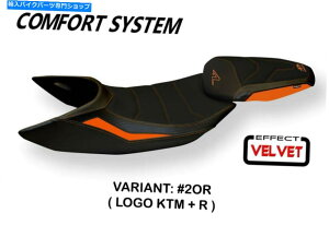 V[g Velvet Comfort Seat Cover KTM 1290X[p[f[NR 2014-19 Tappezzeria Italia Jan 3 Velvet Comfort Seat Cover KTM 1290 Super Duke R 2014-19 Tappezzeria Italia Jan 3