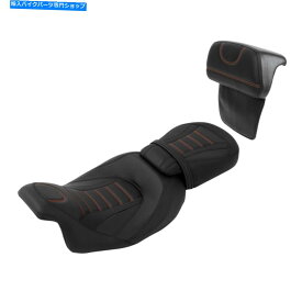 シート ハーレーロードストリートグライド14-21のためのライダードライバー旅客席旅客パッドフィット Rider Driver Passenger Seat Passenger Pad Fit For Harley Road Street Glide 14-21