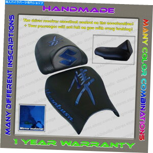 V[g j[NJX^V[gJo[ubN+u[Nؔl99-07iFirst-Genj Unique Custom Seat COVER Black+Blue-Chrome Suzuki Hayabusa 99-07 (First-Gen)