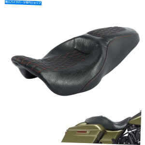V[g ^]Ȃ̏q2̃AbvV[gtBbgn[[c[OGNgXg[gOCh09-2020 Driver Passenger Two Up Seat Fit For Harley Touring Electra Street Glide 09-2020