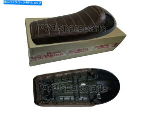 V[g {vCGtB[hGTC^[Zv^[650 D3VOV[gubNJE Genuine Leather Royal Enfield GT & Interceptor 650 D3 Single Seat & Black Cowl