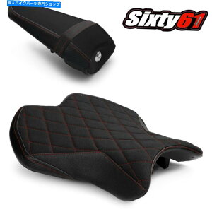 V[g }nR6V[gJo[2017-2020CgubNbhebNObvXG[htgA Yamaha R6 Seat Covers 2017-2020 Luimoto Black Red Tec-Grip Suede Front Rear