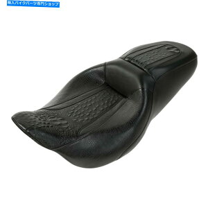 V[g s[XhCo[̏ȍȃtBbgking 2009-2021ubN One Piece Driver Passenger Seat Fit For Harley Touring Road King 2009-2021 Black
