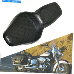 V[g ȃNbV2-UPhCo[C_[̃n[[[hLOJX^Flhrs 97-07 Passenger Seat Cushion 2-up Driver Rider For Harley Road King Custom FLHRS 97-07