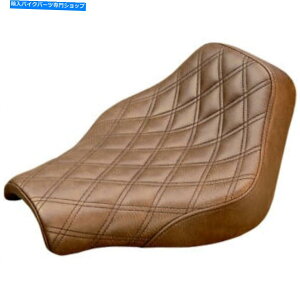 �V�[�g Saddlemen Brown Renegade Lattice Stitch Solo Seat 2018-19�n�[���[FLSL FXBB Saddlemen Brown Renegade Lattice Stitch Solo Seat 2018-19 Harley FLSL FXBB