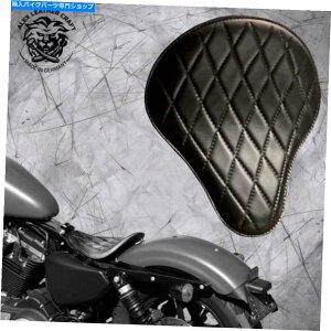 �V�[�g �{�[�o�[�`���b�p�[�T�h���\���V�[�g�t���[���n�[���[�X�|�[�c�X�^�[04-20�u���b�NV3 Bobber Chopper Saddle solo seat on frame Harley Sportster 04-20 black V3