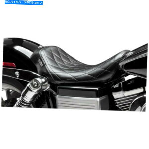 �V�[�g Le Pera Lepera Bare Bones Barebones�_�C�������h�X�e�b�`�\���V�[�g06-17�n�[���[�_�C�i Le Pera Lepera Bare Bones Barebones Diamond Stitch Solo Seat 06-17 Harley Dyna�y���s�A���i�z