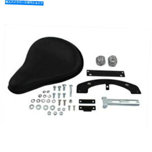 V[g 1979-1981n[[X|[cX^[XL̂߂̍v̏t̃\V[g}EgLbg Black Leather Spring Solo Seat Mount Kit for 1979-1981 Harley Sportster XL