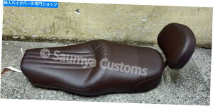 V[g C^[Zv^[650̂߂̌ŒwpNXN[U[V[gubN Exclusive Cross Cruiser Seat Black with Fixed Backrest for Interceptor 650 RE