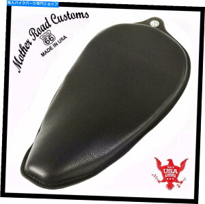 V[g 1982N2003Nn[[X|[cX^[\V[gubNU[ 1982-2003 Harley Sportster Solo Seat Black Leather On The Frame Bolt On Made USA