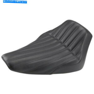 V[g SaddlemenubNibNuhCo[\V[gn[[2012-17 Softail Slim Fls Saddlemen Black Knuckle Ribbed Driver Solo Seat Harley 2012-17 Softail Slim FLS