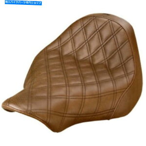 V[g Saddlemen Brown Renegade Lattice Stitch\V[gn[[13-17 Softail Breakout Saddlemen Brown Renegade Lattice Stitch Solo Seat Harley 13-17 Softail Breakout