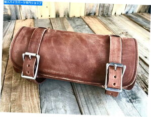 V[g c[[n[[X|[cX^[\tg`bp[{o[CfBAXvOV[gBRNU[ Tool Roll Harley Sportster Softail Chopper Bobber Indian Spring Seat Brn Leather