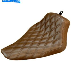 V[g Saddlemen Brown RenegadeeBXXeb`\V[gn[[11-17 Softail FXS FLS Saddlemen Brown Renegade Lattice Stitch Solo Seat Harley 11-17 Softail FXS FLS