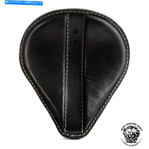 V[g {o[`bp[JX^U[\ȁuvTCYXS / 2 Bobber Chopper Custom leather handmade Solo Seat "Moiety black" size XS/2