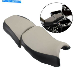 V[g BMW R1200GS 2013-2017̃O[tgC_[+ȀȃsINbV Gray Front Rider+Rear Passenger Seat Pillion Cushion For BMW R1200GS 2013-2017