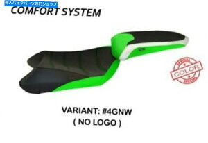 V[g Kawasaki Z 1000 SX 2011-2016 Tappezzeria ItaliaV[gJo[O[zCg808 Fit KAWASAKI Z 1000 SX 2011-2016 Tappezzeria Italia Seat Cover GREEN-WHITE 808