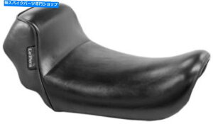V[g 06-17n[[_Cî߂̃XvPbg炩ȃrj[\̃V[gubNyLK-321 "Sprocket" Smooth Vinyl Solo Seat Black Le Pera LK-321 For 06-17 Harley Dyna