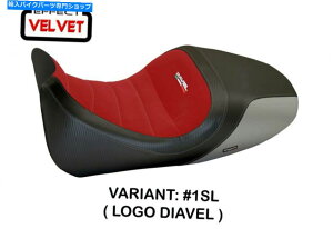 �V�[�g Ducati Diavel 1200 2015-2018 Tappezzeria Italia Imola-2�x���x�b�g�G�t�F�N�g�V�[�g�J�o�[ Ducati Diavel 1200 2015-2018 Tappezzeria Italia Imola-2 Velvet Effect Seat Cover�y���s�A���i�z