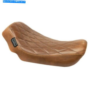 V[g Le Pera LK-351DMTDV_ChuEXg[J[SOLOSvtB[V[gn[[FXD 06- Le Pera LK-351DMTDV Diamond Brown Streaker Solo Full Profile Seat Harley FXD 06-
