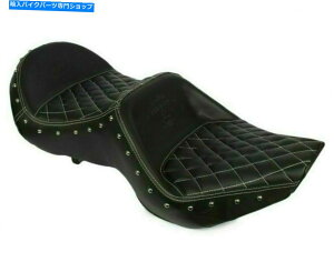 V[g CGtB[hC^[Zv^[650 CCp}nWLOC_[ȃubN Maharaja King Rider & Passenger Seat Black For Royal Enfield Interceptor 650 CC
