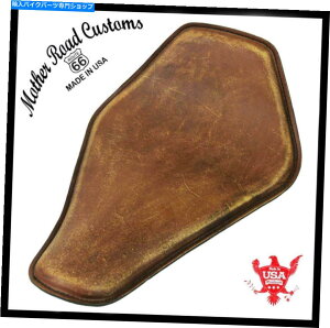 V[g XvO\V[g`bp[{o[n[[\teC11x16 Brn Dist Snubm[YU[ Spring Solo Seat Chopper Bobber Harley Softail 11x16 Brn Dist Snub Nose Leather